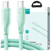kabel joyroom multi-color series s-a34 usb-a / lightning 3a 1m - zielony