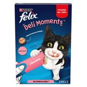 felix deli moments kremowe przekąski dla kota łosoś 4x10g