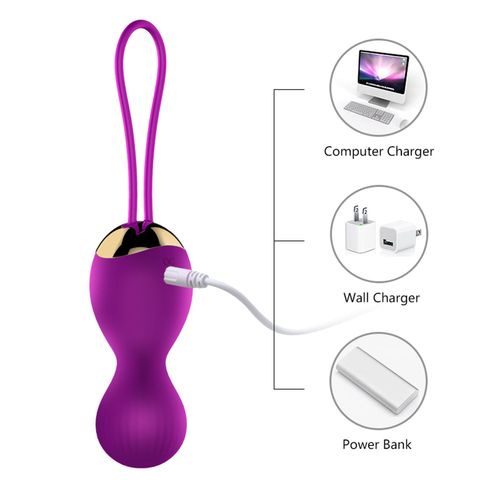 Kulki-Vibrating Silicone Kegel Balls USB 7 Function na Arena.pl
