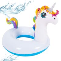 Dmuchane Koło do Pływania dla Dzieci SUNCLUB Jednorożec 49cm Basen Plaża
