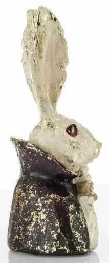 FIGURKA FIGURA - POPIERSIE ZAJĄCA KRÓLIKA model II zdjęcie 11