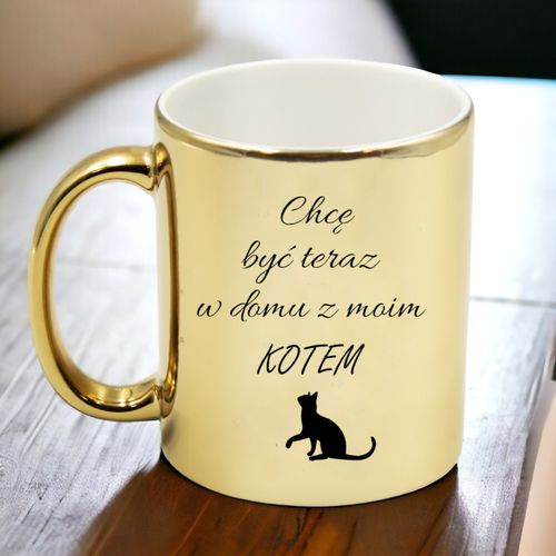 KUBEK ZŁOTY PREMIUM DLA KOLEŻANKI KOLEGI Z PRACY ŚMIESZNY PREZENT na Arena.pl