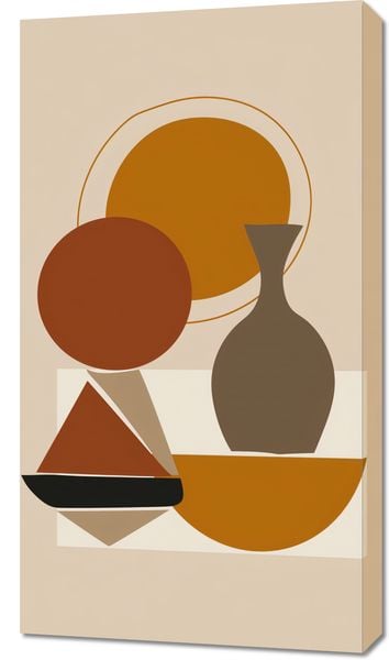 Obraz 50x90cm Geometryczna Utrata zdjęcie 1