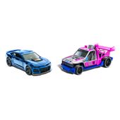 HOT WHEELS PULL-BACK SPEEDERS 2-PAK MIX