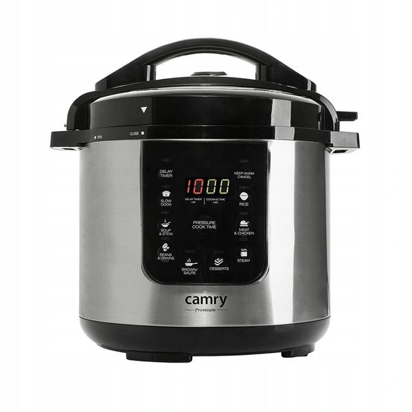 Multicooker Garnek Szybkowar Parowar Kombiwar 6L zdjęcie 2