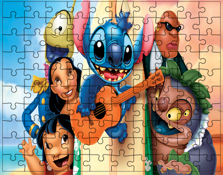 Puzzle Lilo i Stich zdjęcie 1