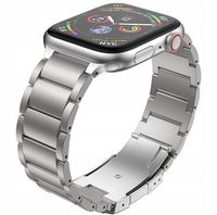 PASEK TYTANOWY APPLE WATCH 1 2 3 4 5 6 7 8 9 SE 42MM 44MM 45MM 49MM ULTRA