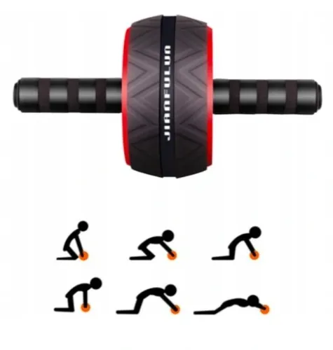 ROLLER KÓŁKO DO ĆWICZEŃ MIĘŚNI BRZUCHA AB WHEEL na Arena.pl