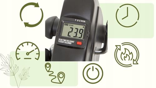 ROWEREK ROTOR DO REHABILITACJI KOŃCZYN RĄK I NÓG TRENINGOWY ROWER LCD na Arena.pl