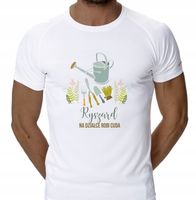 Koszulka z nadrukiem DLA DZIAŁKOWCA hobby hit