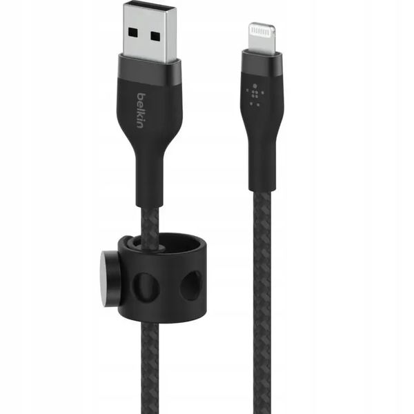 Kabel Przewód Belkin CAA010BT3MBK USB - Lightning 3 metry zdjęcie 2