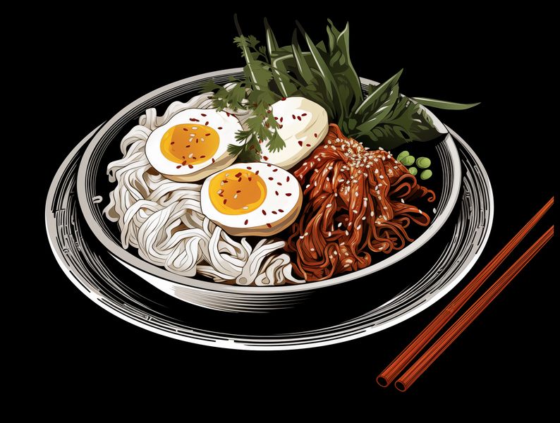 Plakat 100x75cm Ramen w Sztuce zdjęcie 2