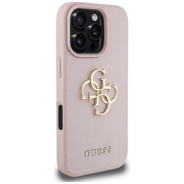 Etui Guess do iPhone 16 Pro, Różowy zdjęcie 4