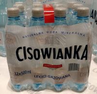 Cisowianka 0,5l lekko gazowana - karton