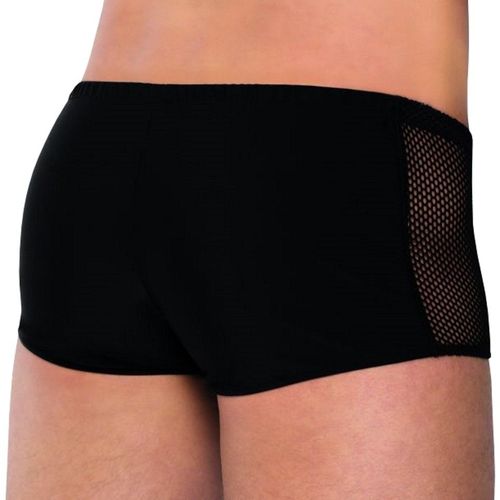 Czarne szorty męskie prześwitujące SoftLine 4515 XL na Arena.pl