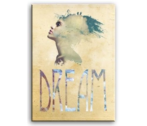 Obraz 50x70cm RETRO DREAM grafika na Arena.pl