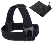 UCHWYT NA KASK/GŁOWĘ DO GOPRO HERO 7 6 5 4 3 SESSION + WORECZEK