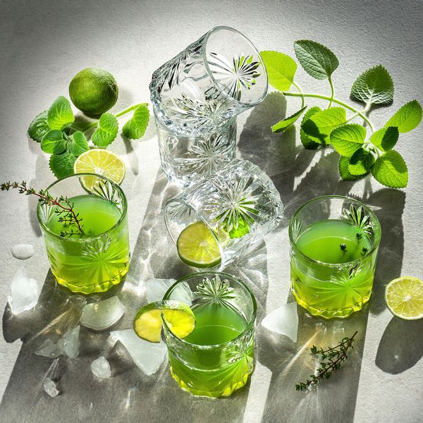 SZKLANKA DRINKÓWKA LITERATKA ZESTAW 6szt 300ml zdjęcie 2