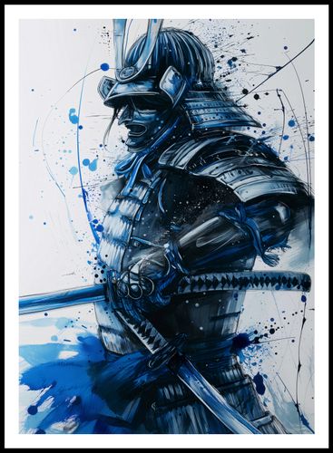 Plakat 64x90cm Samuraj w Błękicie na Arena.pl
