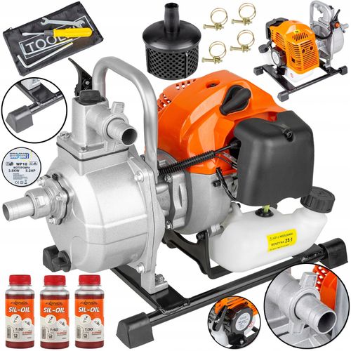POMPA SPALINOWA DO WODY 5,2 HP WP10 MOTOPOMPA na Arena.pl