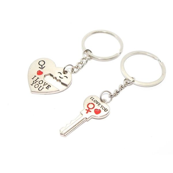 Ozdobny brelok do kluczy Klucz do Serca zdjęcie 3