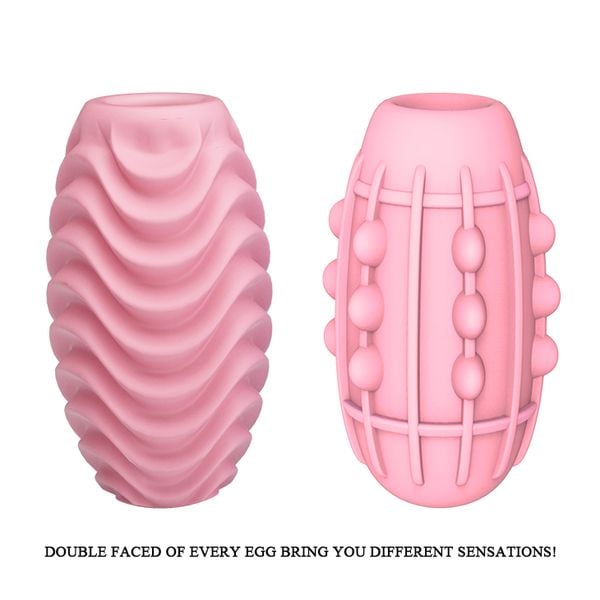 PRETTY LOVE - Passionate Double-Sided Egg pink zdjęcie 5