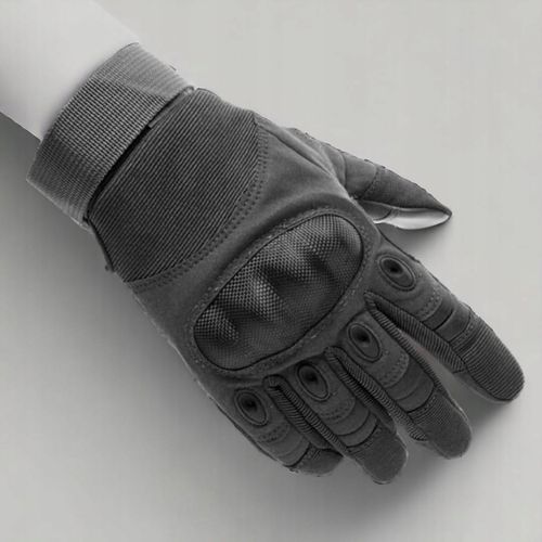 Rękawice Motocyklowe Nylon Czarne Mocne Dotykowe - XL na Arena.pl