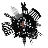 Zegar ścienny z płyty winylowej Turcja 259.14