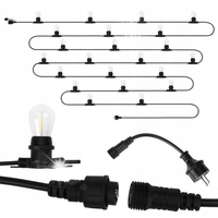 NEO GIRLANDA OGRODOWA 20M + 22 ŻARÓWKI FILAMENT 2700K IP65 E27 99-106