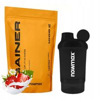 nowmax MEGA UP GAINER 1000g NA MASĘ MIKS WITAMIN + SHAKER NANO 300 ml