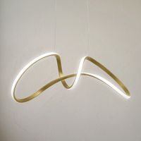Lampa wisząca TESORO GOLD 48W LED
