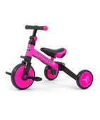 ND18_2711 Milly Mally Rowerek 3w1 Optimus Pink