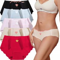 Bezszwowe cięte laserowe majtki figi damskie wysoki stan duże rozmiary