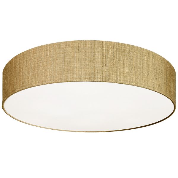 Lampa sufitowa Turda 8955 abażurowy plafon do przedpokoju złoty zdjęcie 1