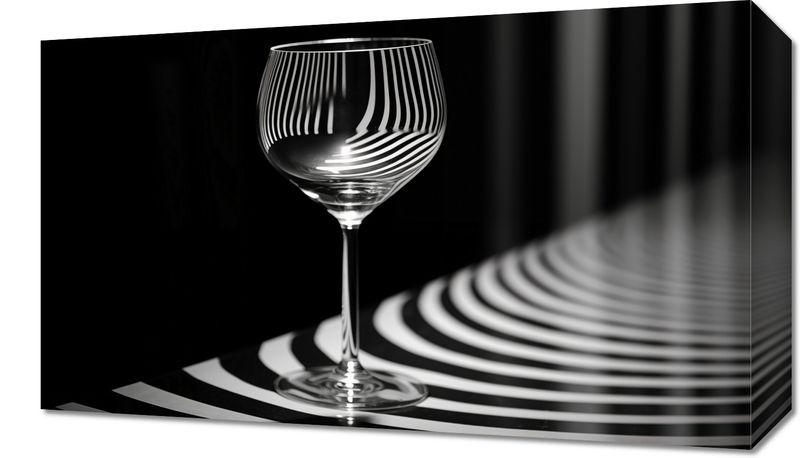 Obraz 50x30cm Refleksje nad Szkłem zdjęcie 1