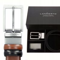 Pasek 4 w 1 Męski Skórzany Lancerto Dorian 40/100