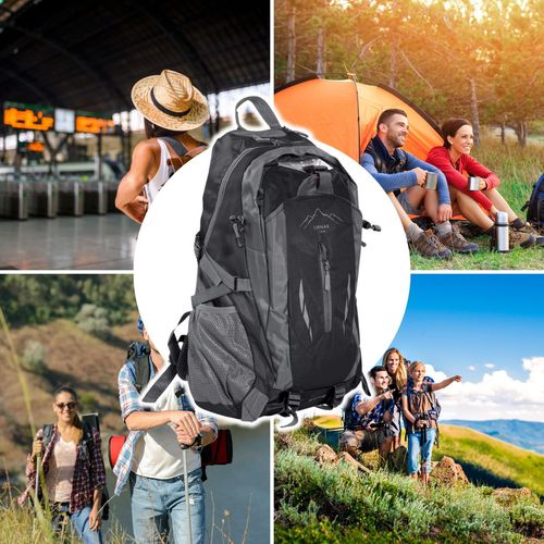 Plecak Turystyczny Trekkingowy "Ornak" 40 Litrów Czarny na Arena.pl