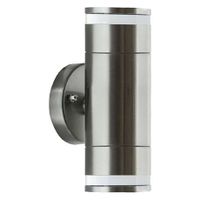 Elewacyjna LAMPA ścienna TARAS 03570 Ideus metalowa OPRAWA zewnętrzna tuba na taras outdoor IP54 satyna