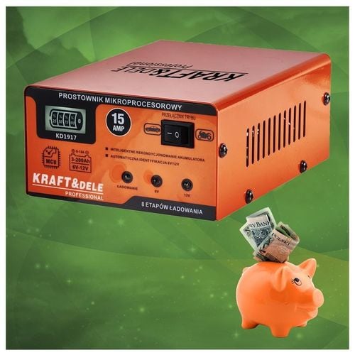 prostownik mikroprocesorowy 15amp 6/12v kd1917 na Arena.pl