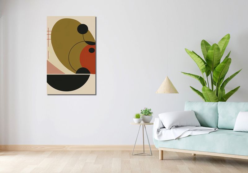 Obraz 60x100cm Geometryczny Balans zdjęcie 2