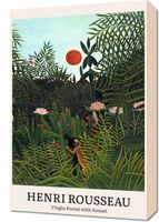Obraz 40x60cm Design Virgin Forest, Rousseau Vintage do Salonu