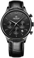 Zegarek Męski Giewont Chronograph Sapphire Czarny GW6310-A1