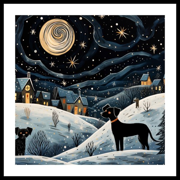 Plakat 60x60cm Nocny Psi Patrol zdjęcie 3
