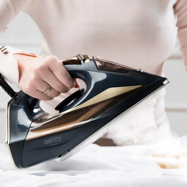 Mocne Żelazko Parowe 3400W Strażak Anti-Calc Anti Drip Prasowanie w Pionie zdjęcie 4