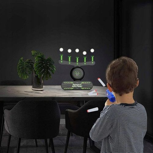 STRZELANIE DO CELU GRA PISTOLET + LATAJĄCE PIŁKI PREZENT DLA 6 7 8 9 LATKA na Arena.pl