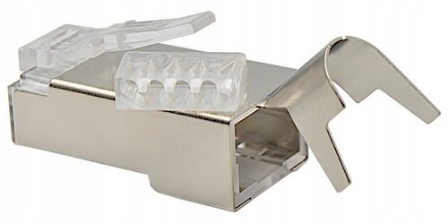 Wtyki RJ45 przelotowy kat 7 FTP pass through 10szt na Arena.pl