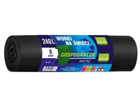 WORKI NA ŚMIECI GOSPODARCZE 240L 5SZT