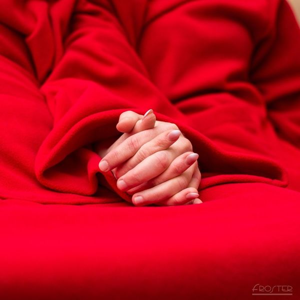 Kocyko-szlafrok dla Pary - Czerwony zdjęcie 9