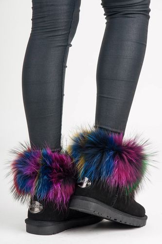 SKÓRZANE MUKLUKI MULTICOLOR Rozmiar - 36 na Arena.pl