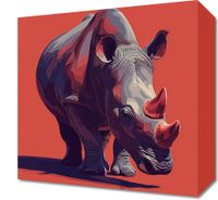 Obraz 30x30cm Marszujący Gigant